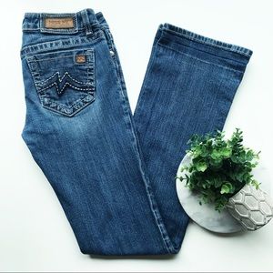 Miss Me Sunny Boot Bootcut Jeans Embroidered 29